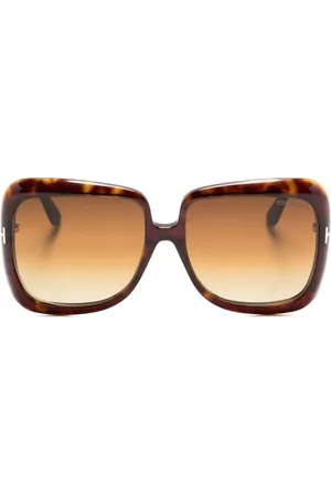 Tom Ford Lunettes de soleil Lorelai à monture carrée