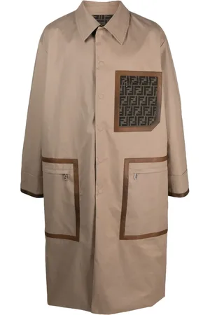 Fendi Trench mi-long à boutonnière