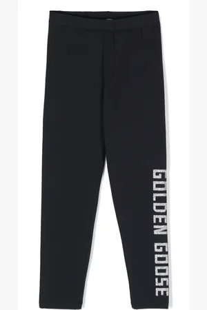 Golden Goose Pantalon à logo imprimé