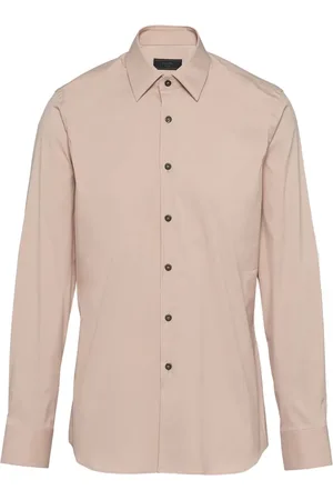 Prada Chemise en coton à manches longues