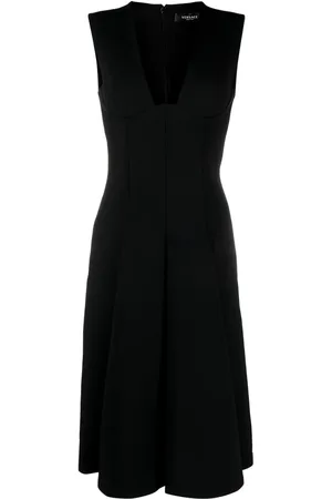 VERSACE Robe mi-longue à design sans manches