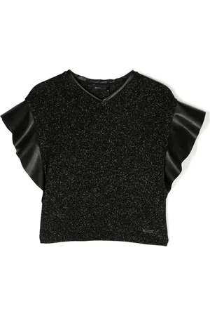 MONNALISA Blouse à tissage métallisé