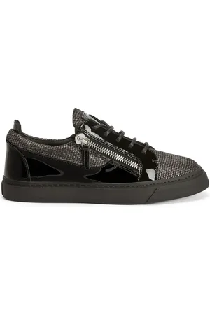 Giuseppe Zanotti Baskets à empiècements contrastants