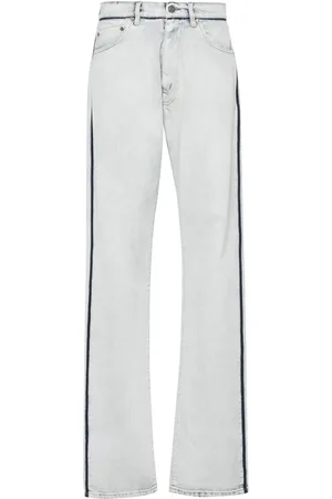 Maison Margiela Jean droit à effet délavé