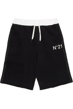 Nº21 Short à logo imprimé
