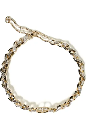 Twin-Set Collier Oval T à strass