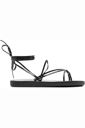 Ancient Greek Sandals Sandales en cuir à bride cheville nouée