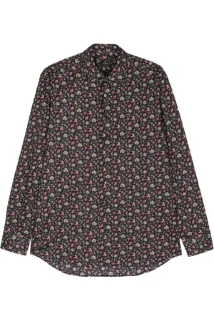 Etro Chemise en coton à fleurs