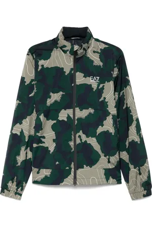 EA7 Veste à motif camouflage