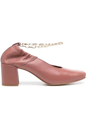 ALOHAS Escarpins Agent Anklet en cuir