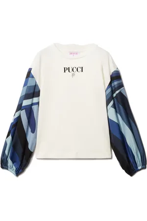PUCCI Junior T-shirt à imprimé Iride