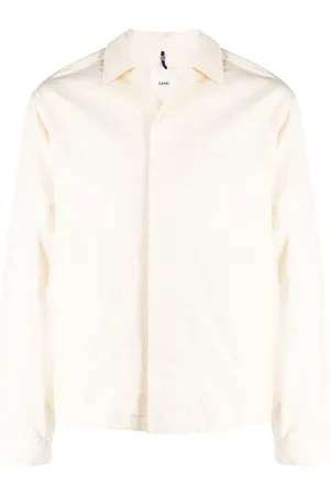 OAMC Chemise en coton à patch logo