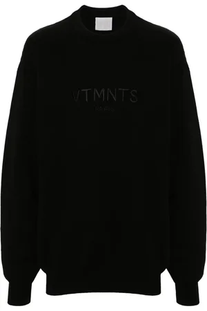 VTMNTS Pull à logo brodé