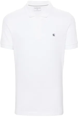 Calvin Klein Polo en piqué à patch logo
