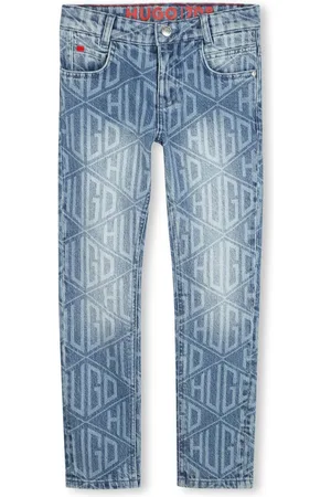 HUGO BOSS Jean à logo imprimé