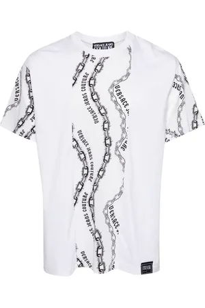 VERSACE T-shirt à logo imprimé