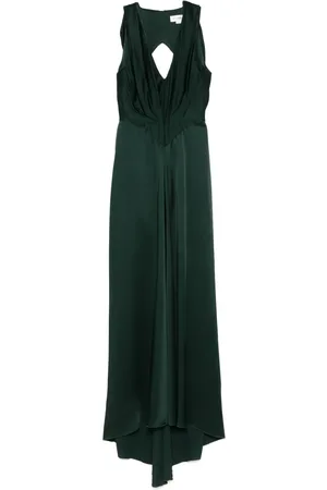 Victoria Beckham Robe longue à col v