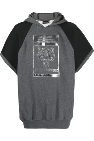 Philipp Plein Hoodie imprimé à manches courtes