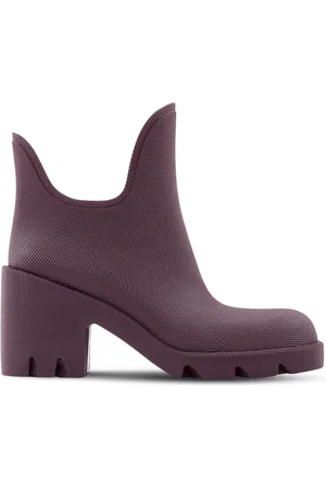 Burberry Bottines en daim à bout rond 70 mm