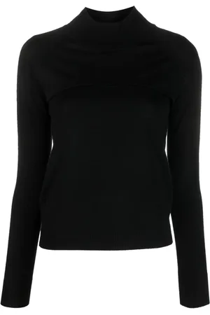 Patrizia Pepe T-shirt à manches longues et découpe