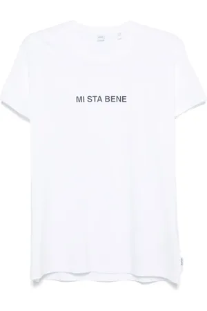 Aspesi T-shirt à slogan imprimé