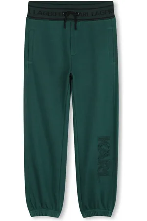 Karl Lagerfeld Pantalon à logo brodé