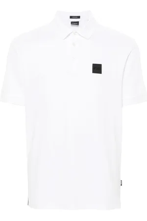 HUGO BOSS Polo à logo appliqué