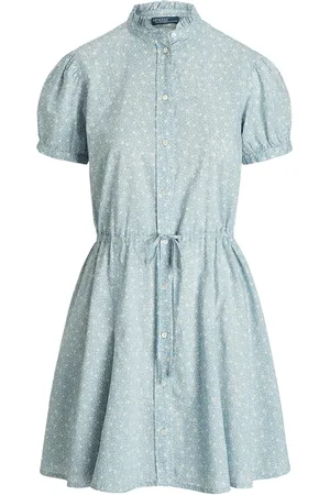 Ralph Lauren Robe en popeline à fleurs