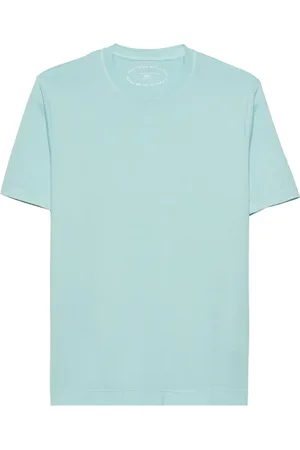 FEDELI T-shirt en coton à manches courtes