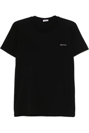 Kiton T-shirt à logo brodé