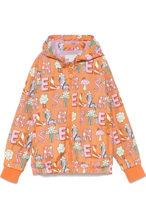 Stella McCartney Veste à logo imprimé