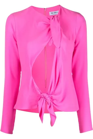 The Attico Blouse Zelda à design noué