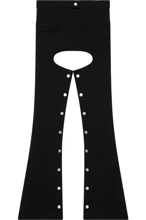 Courrèges Pantalon en jean à coupe évasée