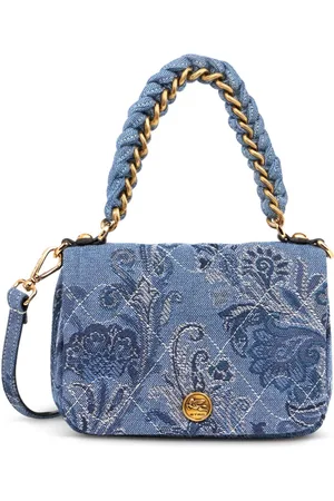 Etro Mini sac Bond à fleurs en jacquard