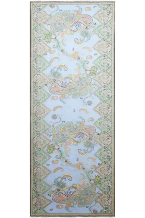 Etro Foulard en soie à motif végétal
