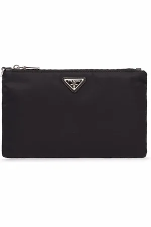 Prada Pochette Re-Nylon en cuir