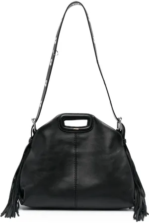 Maje Sac porté épaule Miss M en cuir