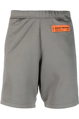 Heron Preston Short de sport à patch logo