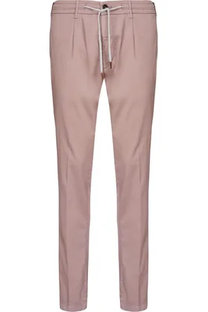 ELEVENTY Pantalon droit à lien de resserrage