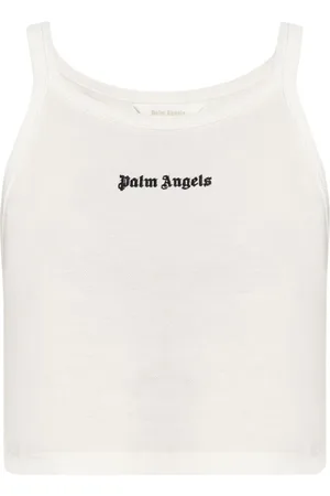 Palm Angels Débardeur nervuré à logo brodé