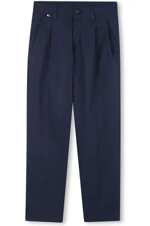 HUGO BOSS Pantalon à détail plissé