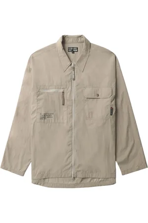 Izzue Chemise à imprimé texte