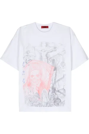 424 FAIRFAX T-shirt Valentina Death en coton