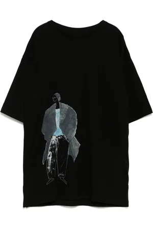 YOHJI YAMAMOTO T-shirt à imprimé graphique