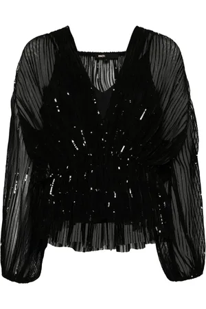 Maje Blouse brodée de sequins