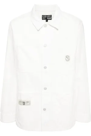 Izzue Veste bomber à logo appliqué