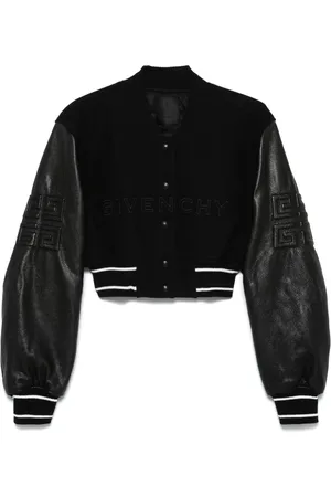 Givenchy Veste bomber à coupe crop
