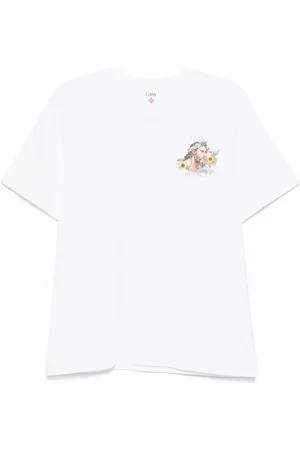 Casablanca T-shirt à imprimé graphique