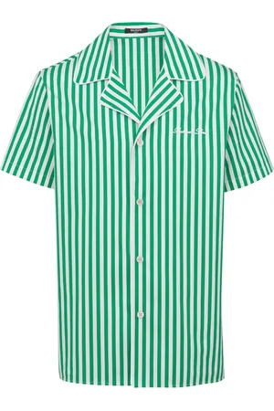 Balmain Chemise en coton à rayures