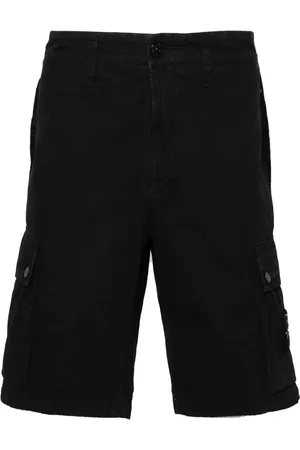 Stone Island Short en coton à poches cargo